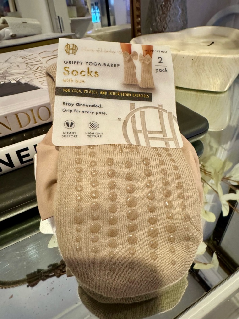 Brand new yoga socks